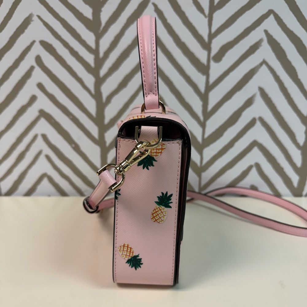 Kate Spade Staci Square Pineapple Crossbody Bag - Picture 3 of 8